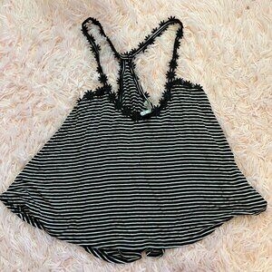 Delia's Daisy Striped Crop Top